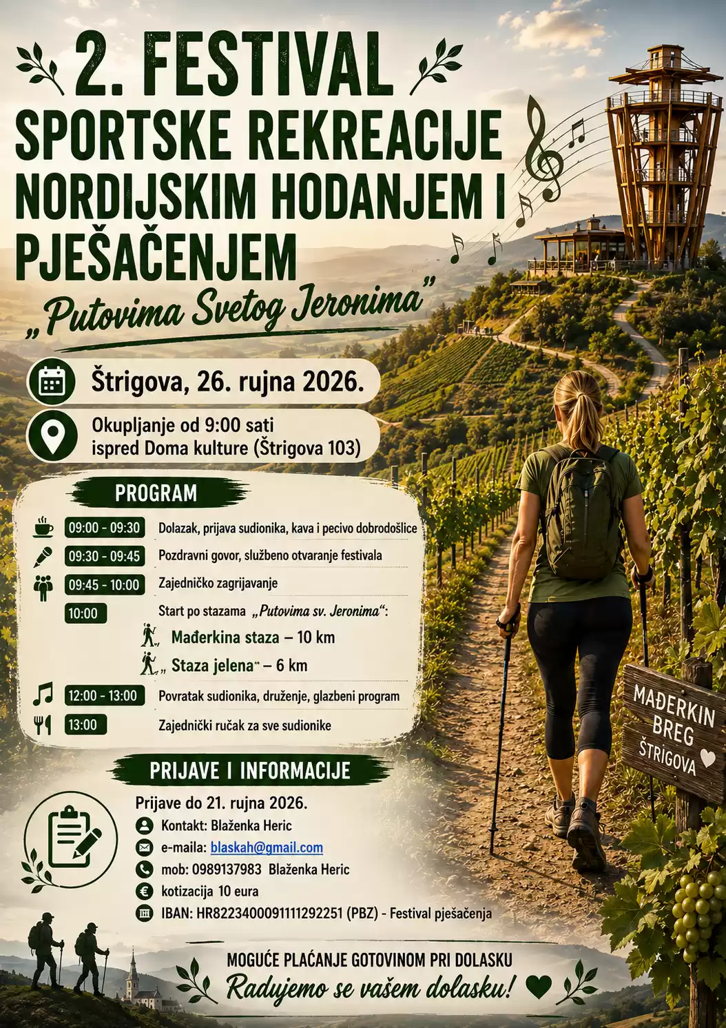 plakat Putovima Sv. Jeronima 2026